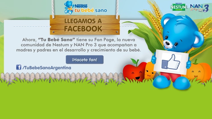 Conocé la nueva comunidad de Nestlé para mamás, ahora en Facebook.