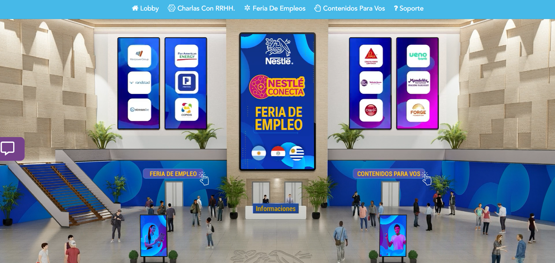 Banner Feria de Empleo Nestlé Conecta