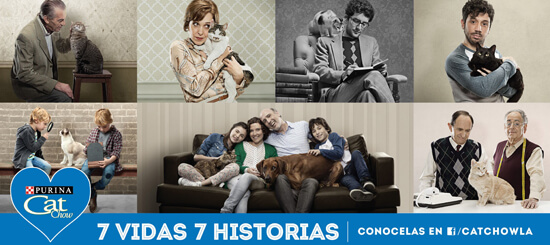 7 historias Purina Cat Chow