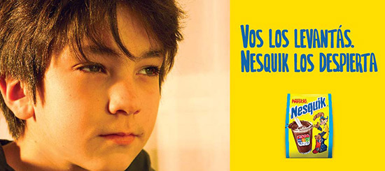 Nesquik en el despertar de los niños