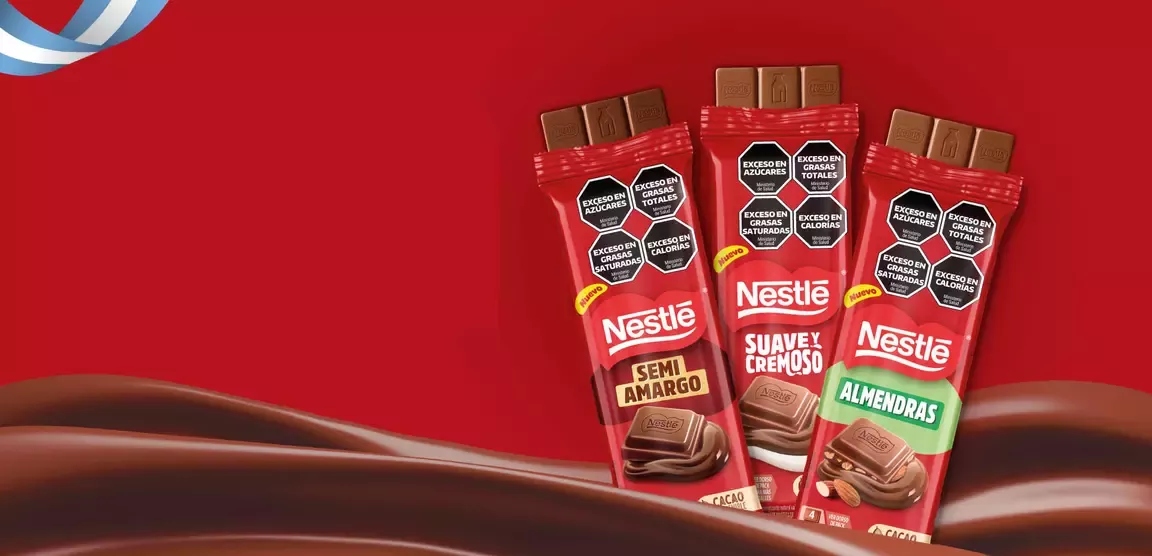 Variedades de chocolate Nestlé
