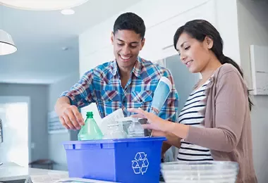 Reciclaje de desechos sólidos