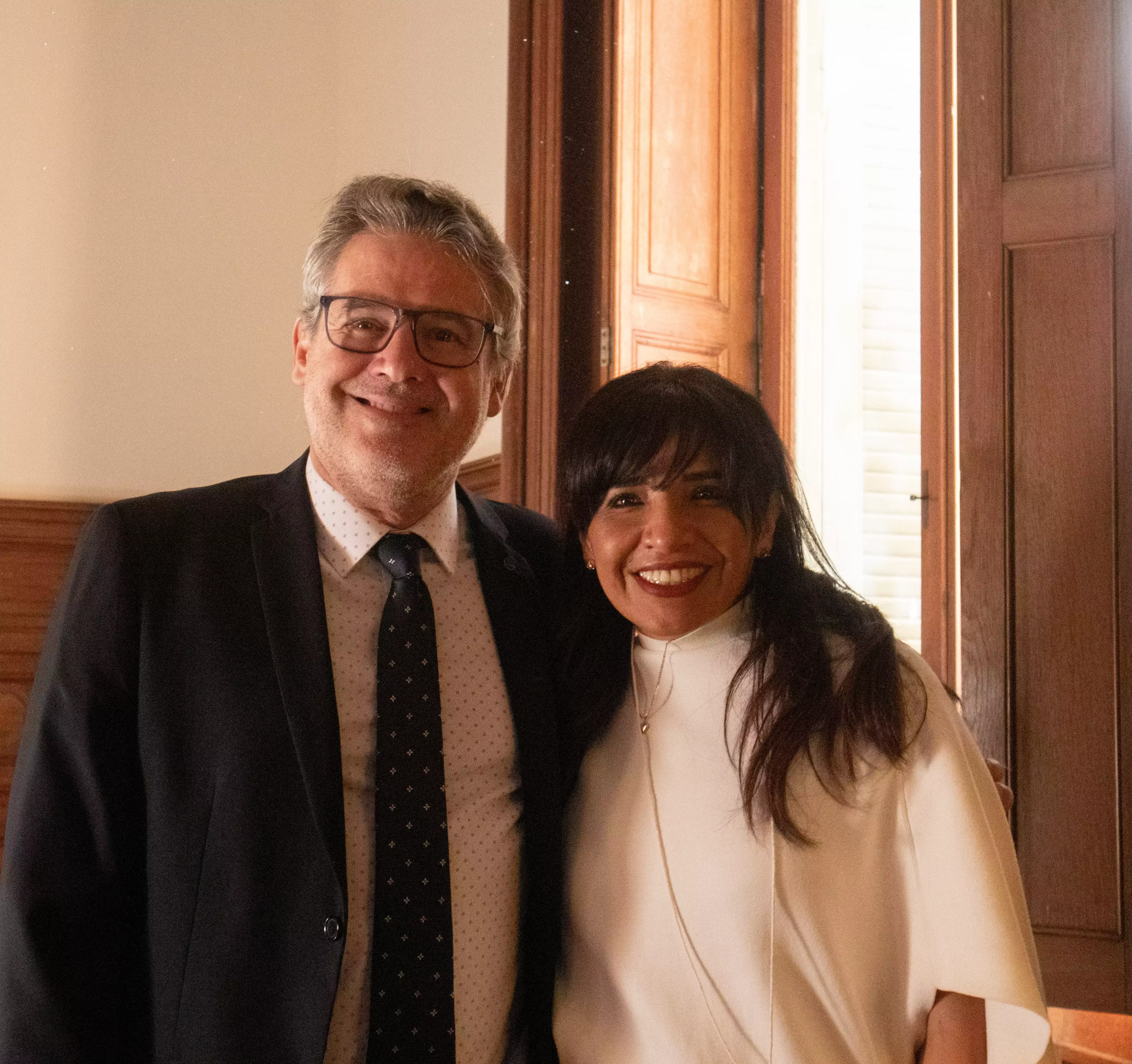 Ernesto Fernandez Polcuch y Martha Uribe