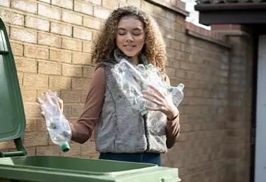 A dónde se debe llevar el material reciclado