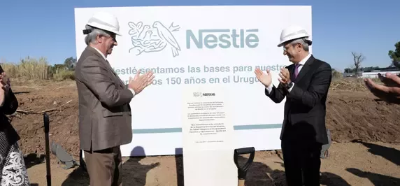 Nestlé Uruguay inversión millonaria